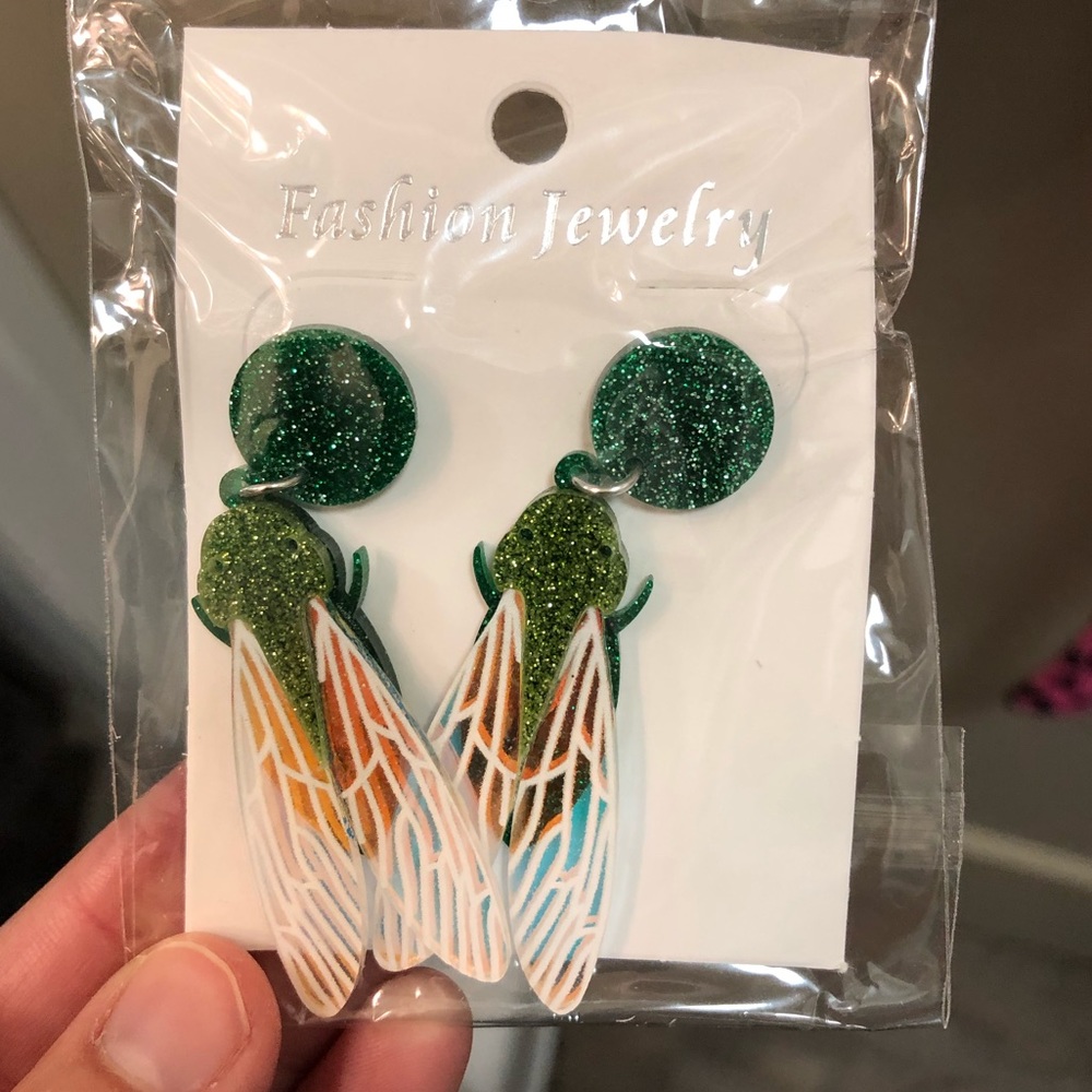 Cicada Earrings
